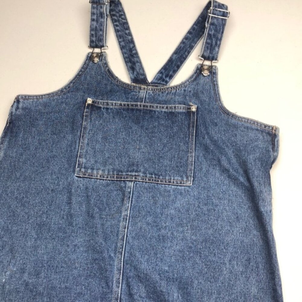 REGENERATION BY CELEBRITY PINK OVERALL STYLE DRESS SZ M ⭐️ - Picture 2 of 9